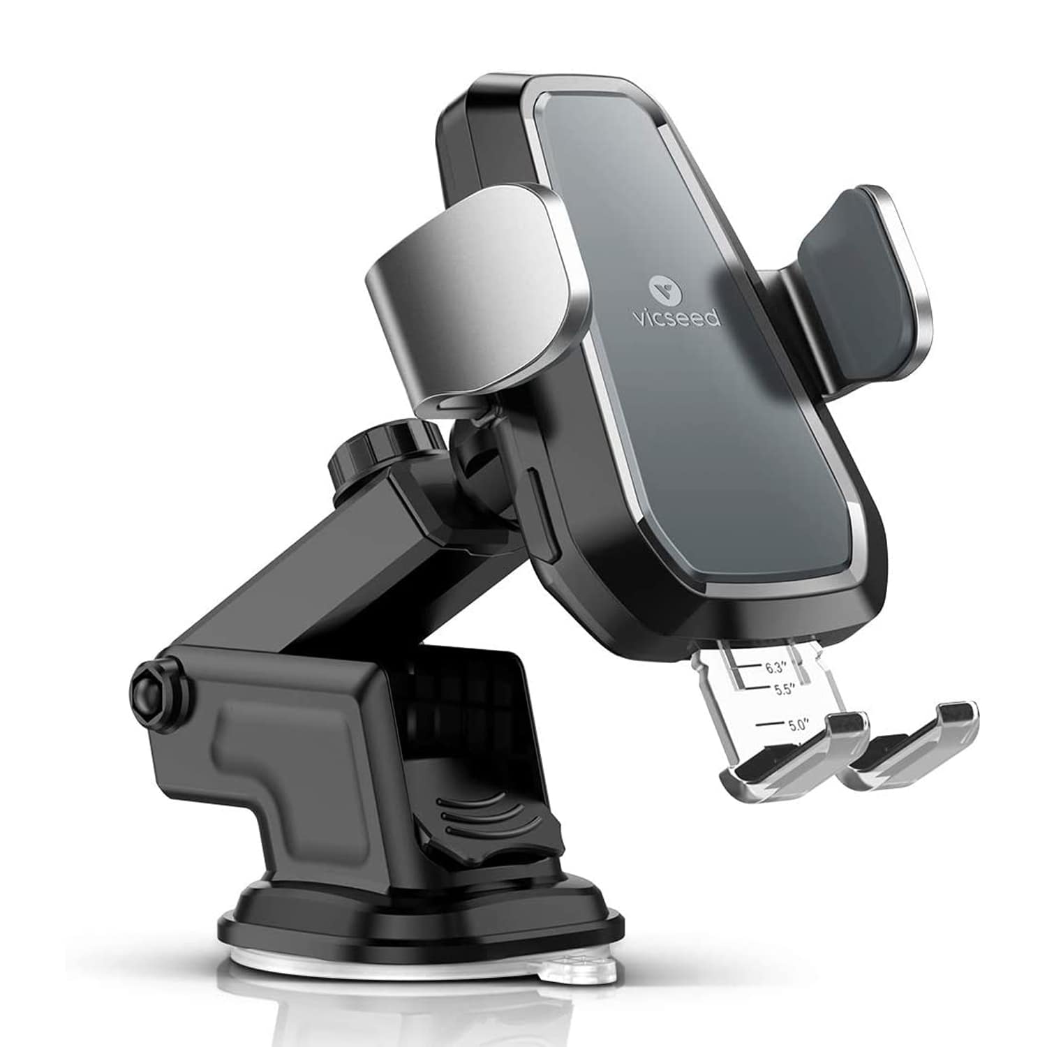 360 Car Holder Mount Clamping Automatic Wireless Charger